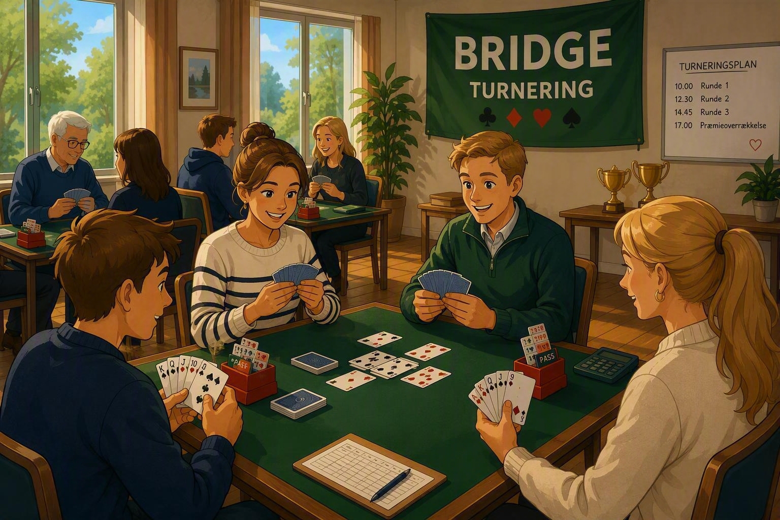 Bridge turnering